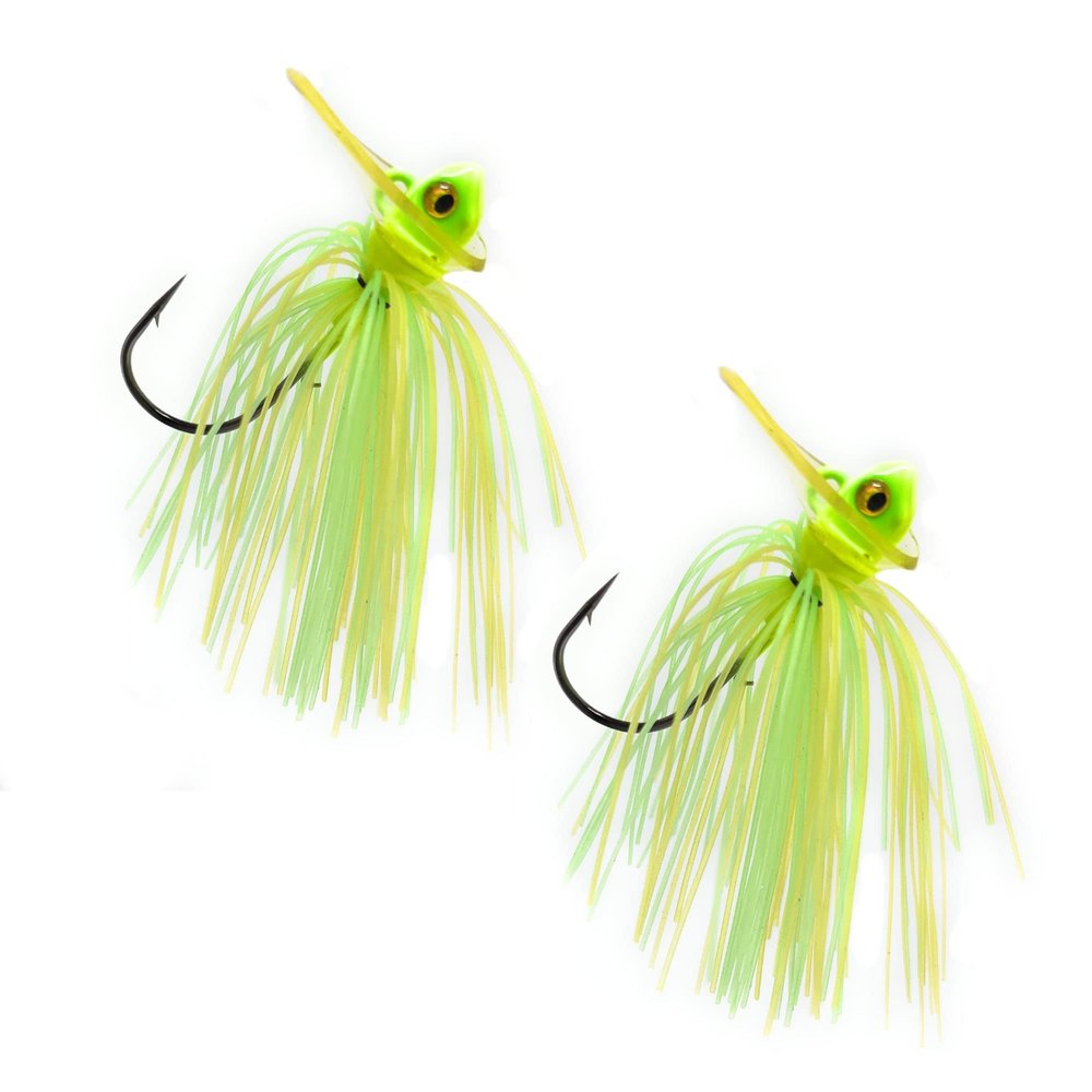 Reaction Tackle Scrounger Jig - 1/2oz - Chartruese Tiger
