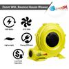 Zoom 1.25 HP Inflatable Bounce House Blower Air Pump Fan, W6L 950 Watt Residential Inflatable Blower for Bounce Houses, Combos, and Advertising Inflatables, Energy Efficient and Compact for Home Use view 3