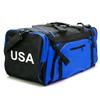 Custom Personalized Embroidery Martial Arts Taekwondo Sparring Gear Equipment Bag - Blue view 3