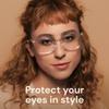 Gaoye Stylish Eyewear Frame Accessories - Blue Light Glasses for Woman - Computer Glasses for Blue Light Blocking view 2