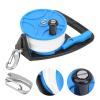 280ft Diving Reel Spool Finger Line with Thumb Stopper for Cave and Wreck Exploration (Blue) Diving view 4