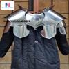 Nautical-Mart Medieval Steel Gorget, Pauldrons, Besagews LARP Reenactment Armor Costume view 2