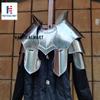 Nautical-Mart Medieval Steel Gorget, Pauldrons, Besagews LARP Reenactment Armor Costume view 4