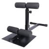 INNOLIFE Sissy Squat Machine Adjustable Height, Protective Foam Thick Steel Fitness Home Gym (Black) view 4