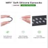 Mryok 2 Pair Replacement Earsocks Nosepiece for Oakley Square Wire 2(2014) - Gray & Black view 4