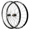 26/27.5/29in Mountain Bike Wheelset Thru axle Bikes Front & Rear Wheel 8/9/10/11/12speed Aluminum Alloy Hub Matte 24 Holes (Color : B, Size : 29in) view 1