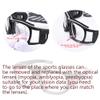 SooGree Sports Goggles for Basketball Soccer Football Protective Eyewear Goggles Eye Safety Glasses Anti Fog PC Lens for Men Adults (Blue) view 3