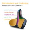 Oversized Comfort Bike Seat Comfortable Replacement Bike Saddle Memory Foam Soft Bike Saddle Waterproof Universal Fit Bicycle Seat for Women Men (d-Wide Plus+ Saddle) view 2