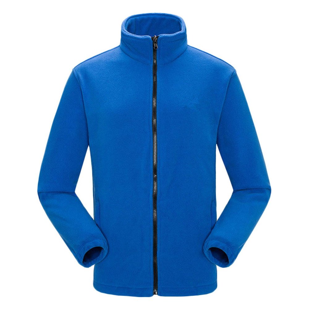 Andongnywell Women's Full Zip Solid Color Polar Sport Fleece Jacket with Pockets Faux Sherpa Sweatshirt (Purple,Small)