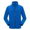 Andongnywell Women's Full Zip Solid Color Polar Sport Fleece Jacket with Pockets Faux Sherpa Sweatshirt (Purple,Small) view 1