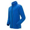 Andongnywell Women's Full Zip Solid Color Polar Sport Fleece Jacket with Pockets Faux Sherpa Sweatshirt (Purple,Small) view 2