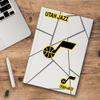 FANMATS 63285 NBA - Utah Jazz 3 Piece Decal Sticker Set Great Gift for Sports Fans - Works On Hard Surfaces - for Homes, Cars, Trucks, SUVs. view 2