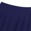 Jowowha Kids Girls Solid Color Stretchy Knee Length A-Line Skater Skirt School Uniform Dress Casual Daily Wear Navy_Blue 6 view 4
