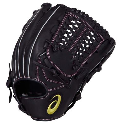 ASICS 3121A749 All-Round RH Softball Grab Dive Black Size 8