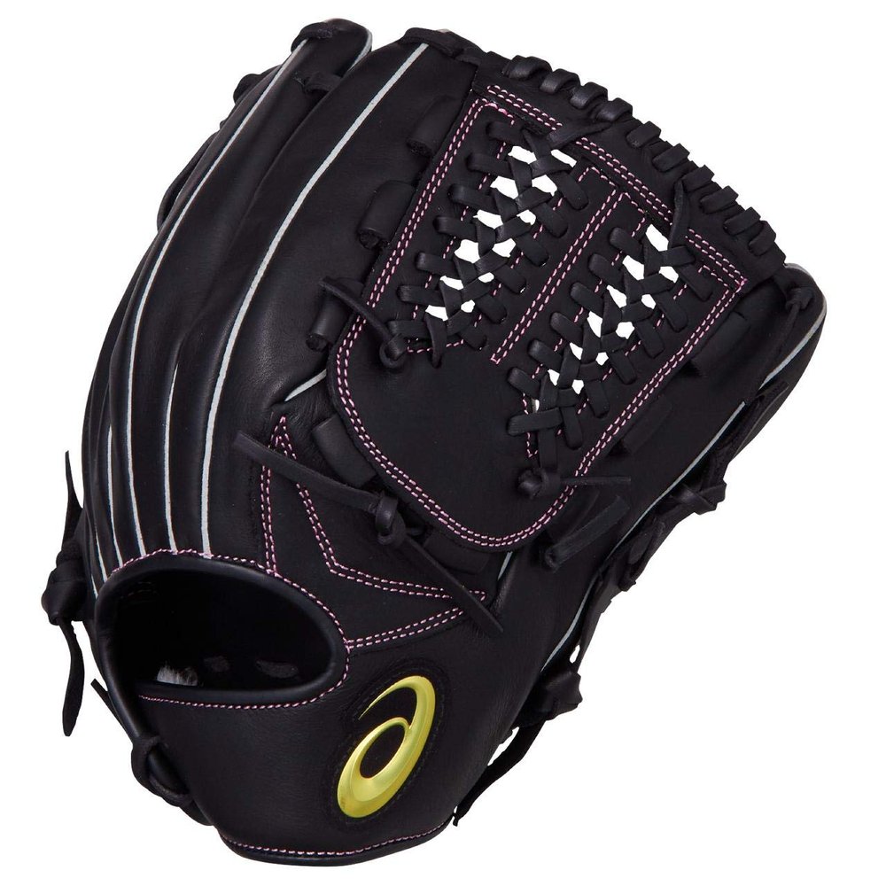 ASICS 3121A749 All-Round RH Softball Grab Dive Black Size 8