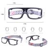 SooGree Sports Goggles for Basketball Soccer Football Protective Eyewear Goggles Eye Safety Glasses Anti Fog PC Lens for Men Adults (Black) view 2