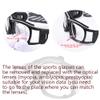 SooGree Sports Goggles for Basketball Soccer Football Protective Eyewear Goggles Eye Safety Glasses Anti Fog PC Lens for Men Adults (Black) view 3