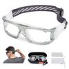 SooGree Sports Goggles for Basketball Soccer Football Protective Eyewear Goggles Eye Safety Glasses Anti Fog PC Lens for Men Adults (Gray) view 1