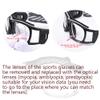 SooGree Sports Goggles for Basketball Soccer Football Protective Eyewear Goggles Eye Safety Glasses Anti Fog PC Lens for Men Adults (Gray) view 3