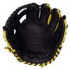 ASICS 3121A746 Infielder's Softball Gloves, Blacks x Pair Gold, Size 6 view 3