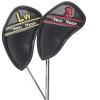 Craftsman Golf Left Handed Custom 12pcs Black Leather Golf Iron Head Covers Set Headcover with Colorful Number 1set Custom Left Handed (12pcs) view 3