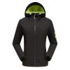Andongnywell Women?s Mountain Snow Waterproof Ski Jacket Hood Windproof Fleece Parka Rain Jackt Winter Coat (Black,X-Large) view 1