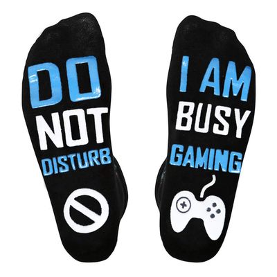 xywlwoer Funny Gaming Socks Easter Basket Stuffers for Teens Boys Kids-Valentines Day Gifts for Him Men Husband Dad Adults