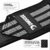 DMoose Fitness Wrist Wraps (IPL Approved) Avoid Injury & Maximize Grip with Thumb Loop, 18" or 12" Gym Wrist Wraps Pair, Wrist Wraps for Weightlifting Men, Wrist Brace for Working Out & Wrist Support view 3
