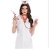 amscan Emergency Nurse Costume Accessory Kit - Various Sizes, Red/White - 4 Pcs. view 1