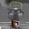 Outdoor Water Kettle, Portable Water Kettle, Advanced Hard Oxidation Treatment, Resistance Scratch Resistance for Picnic Camping Home Hiking view 3