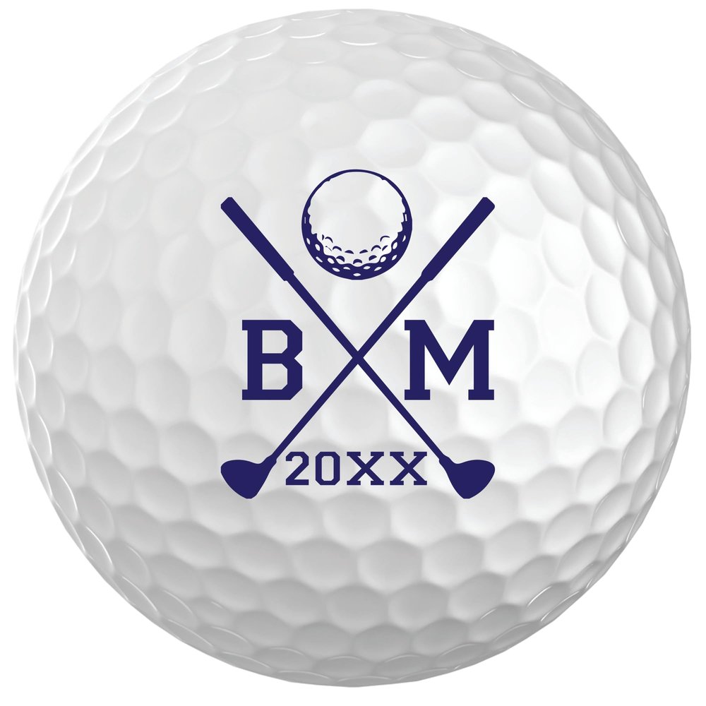 Infusion Personalized Logo Golf Balls - Custom Monogrammed (12 Balls)