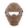 Tactical Paintball Mask, Airsoft Mask, Full Face Protective Mask With Goggles, Suitable For CS Game Paintball Shooting And Other Outdoor Activities view 3
