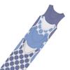 Buyless Fashion Boys Scoop Neck Tagless Undershirts Soft Cotton Blue Polka Dot Tank Top (4 Pack) - TW21-BD-1-2 view 2