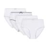 Buyless Fashion Little Girl Toddler Panties Assorted Prints Soft Cotton Big Kids Briefs Underwear 4 Pack - BW21-GEL-11-12 view 3