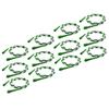 MARTIN SPORTS MASJR7-12 Segmented Plastic/Nylon 7-ft Jump Rope Green/White, Pack of 12 view 1