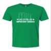3X-Large Kelly Green Mens Life is Full of Important Choices Funny Golf Gift Deluxe Soft T-Shirt view 1