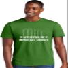 3X-Large Kelly Green Mens Life is Full of Important Choices Funny Golf Gift Deluxe Soft T-Shirt view 2