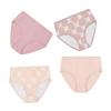 Buyless Fashion Little Girl Toddler Panties Assorted Prints Soft Cotton Big Kids Briefs Underwear 4 Pack - BW21-GD-3-4 view 2