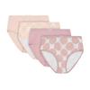Buyless Fashion Little Girl Toddler Panties Assorted Prints Soft Cotton Big Kids Briefs Underwear 4 Pack - BW21-GD-3-4 view 3
