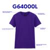 Gildan Women's Softstyle Cotton T-Shirt, Style G64000L, Multipack, Light Blue (2-Pack), 2X-Large view 4