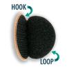 Ninja Squirrel Patrol Patch - 2" Diameter Round Embroidered Patch (Hook & Loop Fastener) view 3