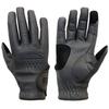 eGlove eQUEST GripPro Leather Touchscreen Horse Riding Gloves (Grey, X-Small) view 1