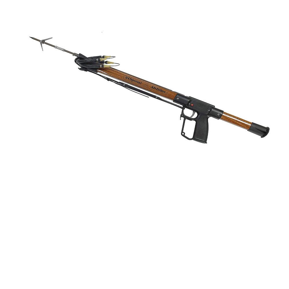 AB Biller Mahogany Speargun (Mahogany Wood, 48)