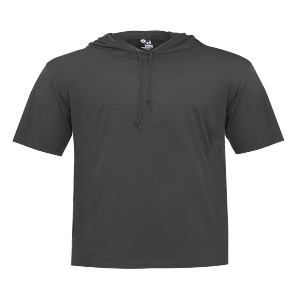B-Core S/S Hood Tee - 2XL - GR