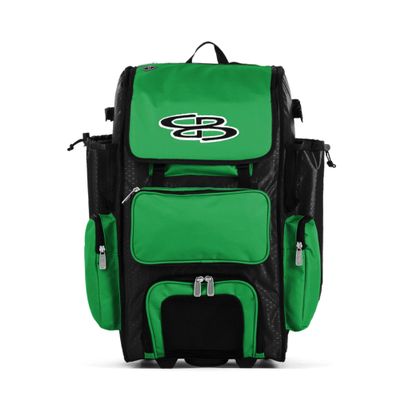 Boombah Superpack Hybrid Bat Pack Black/Kelly Green