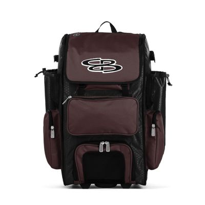 Boombah Superpack Hybrid Bat Pack Black/Maroon
