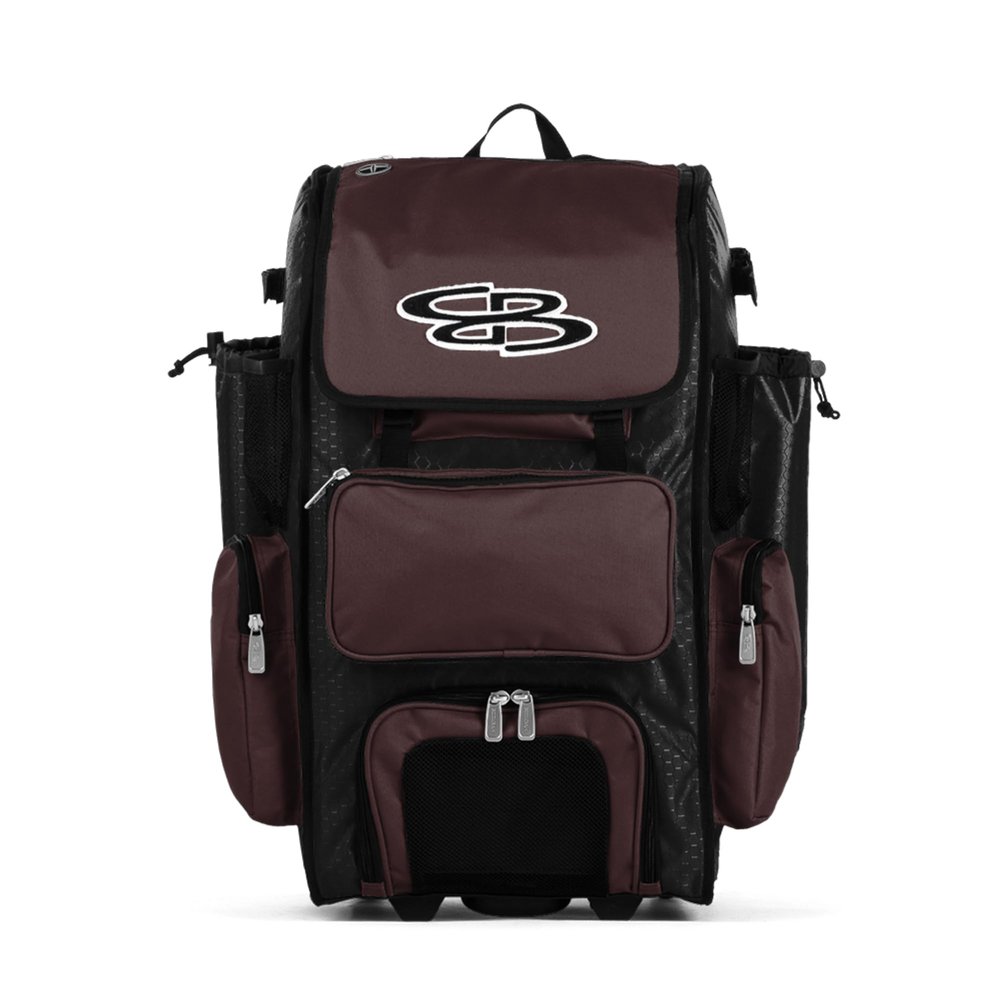 Boombah Superpack Hybrid Bat Pack Black/Maroon
