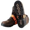 IMPACTO MidCleat Traction Brass Non-Sparking Ice Cleat and Tread for Snow - Versatile, Lightweight and Durable - Fits Any Footwear, Easy Flip to Top Placement for Indoor Use view 1