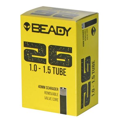 Beady Butyl Tube, 26 x 1.0-1.5 Inch SV 40mm - BU0574