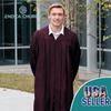 Endea Church Matte Choir Robe (45XL (5'0" - 5'2") Fullfit, Maroon) view 2